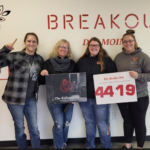 Breakout room Amanda, Jennifer, Amy, and Tacey