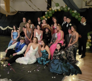 2023 Prom Seniors Enchanted Forest