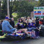 6th grade float in parade