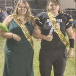 King and queen canidates, Drew and Megan